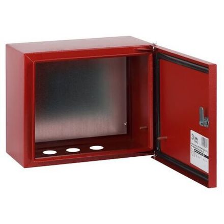 Корпус металлический ЩМПг-02 250x300x175 IP54 RED_SHMPg-02_IP54_SIMPLE красн. ЭРА Б0047700