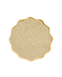 Zara Home сервировочная салфетка из смесовой ткани, цветочный мотив, 38 1 см