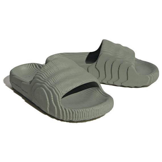 Adidas Originals Adilette 22 'Silver Green'