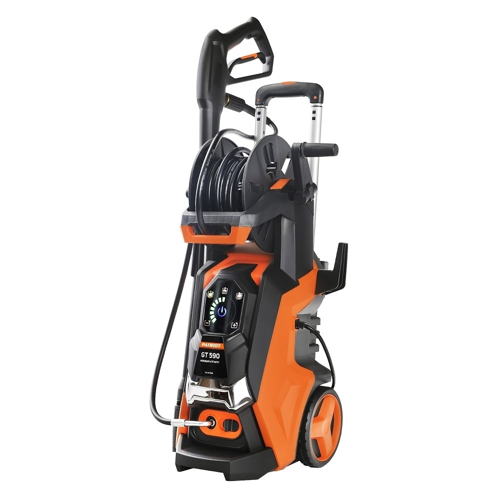 Мойка высокого давления Моющий аппарат PATRIOT GT590 Imperia [322306098] (самовсасывающая, Сенсорный LED дисплей, 15 уровней мощности, 3 режима )