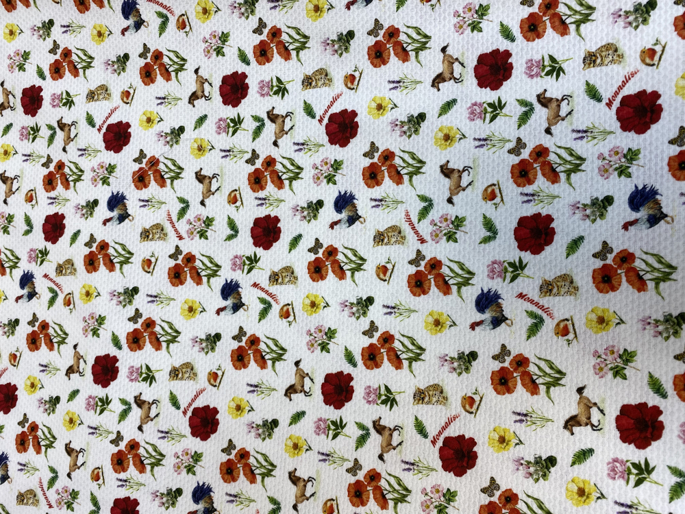 Ткань для шитья  фактурный хлопок 100% (Италия) ш-150см  цена за 1м