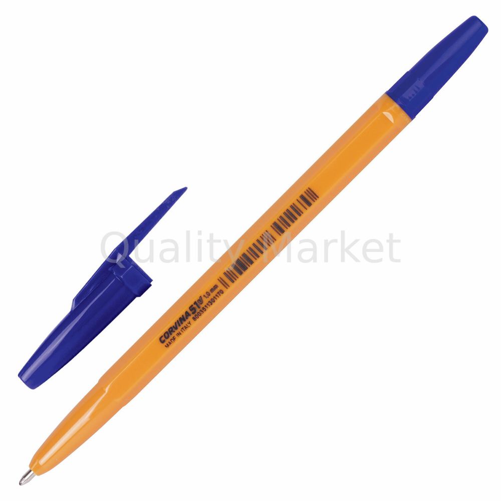 Ручка шариковая CORVINA 1.0mm (50шт/20уп)  (аналог)