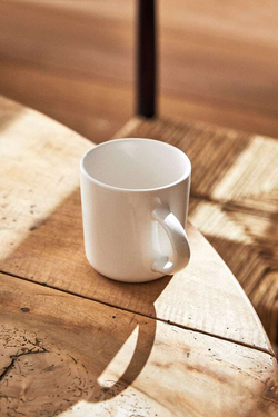 ZARA HOME КЕРАМИЧЕСКАЯ КРУЖКА, БЕЛЫЙ