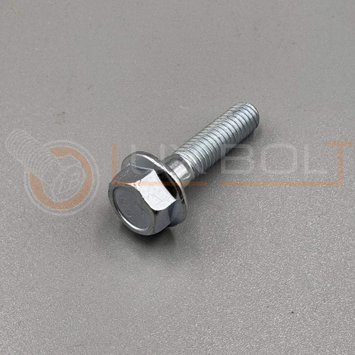 Болт М6х25 с фланцем оцинкованый