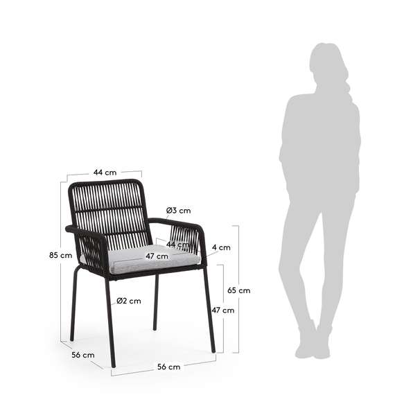 Стул Samt черный