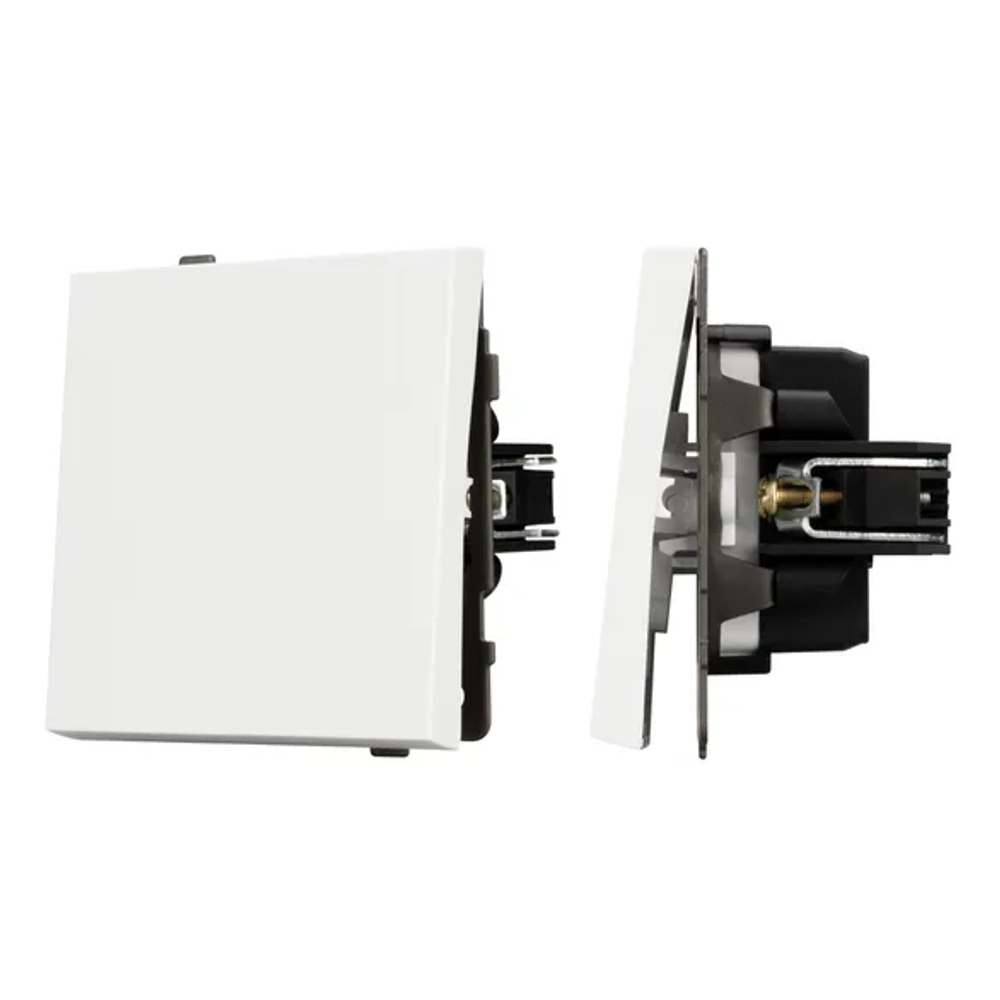 Механизм выключателя одноклавишный непроходной SWT-TENDO-MK01-PL-WH (230V, 10A) (Arlight, -) 054033