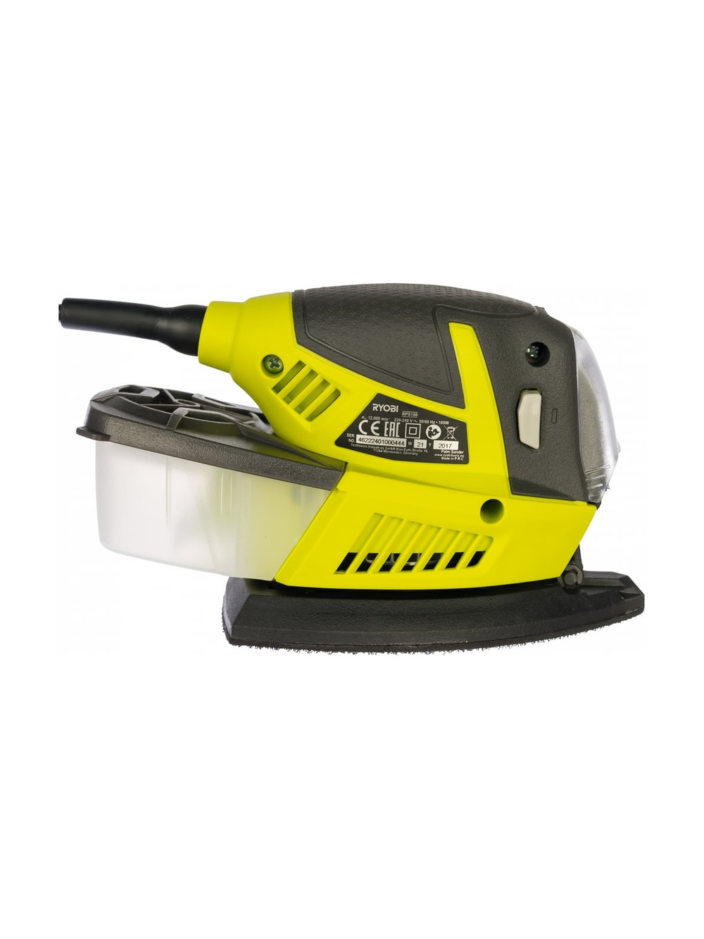 Дельташлифмашина Ryobi + 20 шлифлистов RPS100-SA20 5133002906