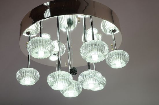 Люстра потолочная MANNE PL.7441-9+4(SL) d50