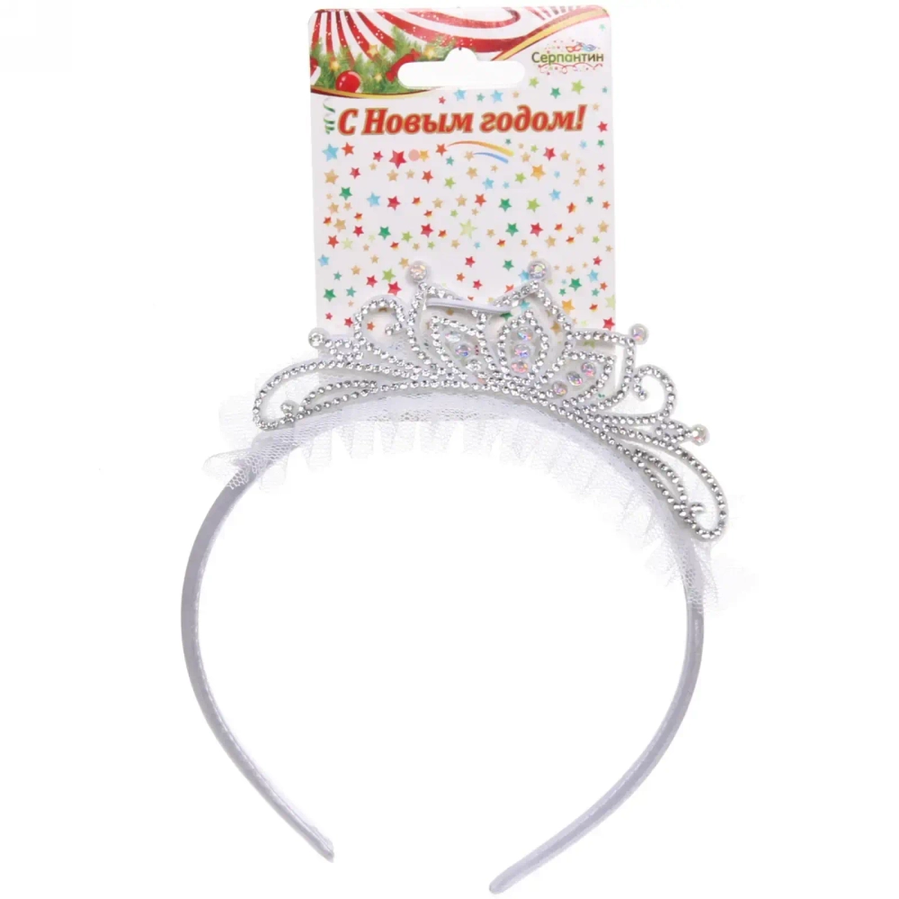 Корона карнавальная «Сказочный узор», цвета в ассортименте