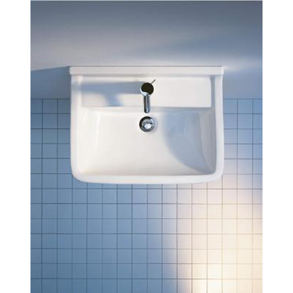 Duravit Starck 3 Умывальник 600 x 450 мм белый с пьедесталом 0300600000+0865160000