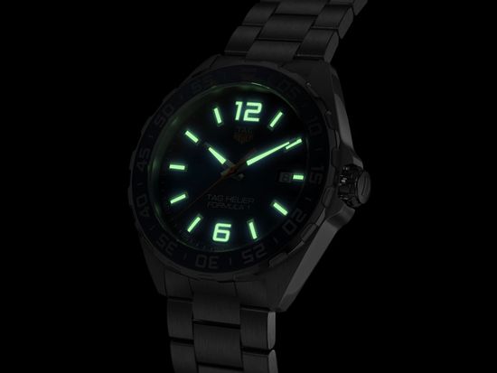 Tag Heuer WAZ1010.BA0842 мужские часы TAG HEUER FORMULA 1 подстветка