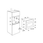 Духовой шкаф Bertazzoni, комбинированный с пароваркой F457PROVTN