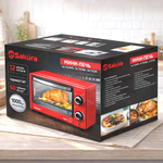 Духовка электрическая 12л 1000Вт таймер, SA-7023W