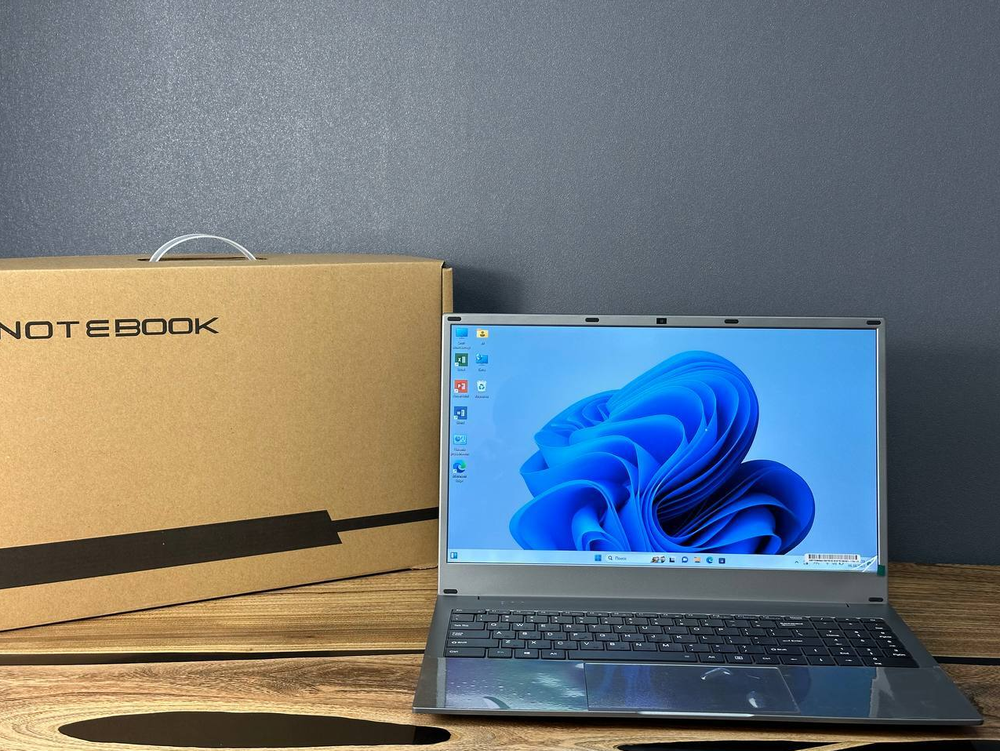 16" Ноутбук Dixiang Aquilon N95 (2520x1680, Intel N95, RAM 8ГБ, SSD 256ГБ, Intel UHD Graphics, Win 11 Pro)