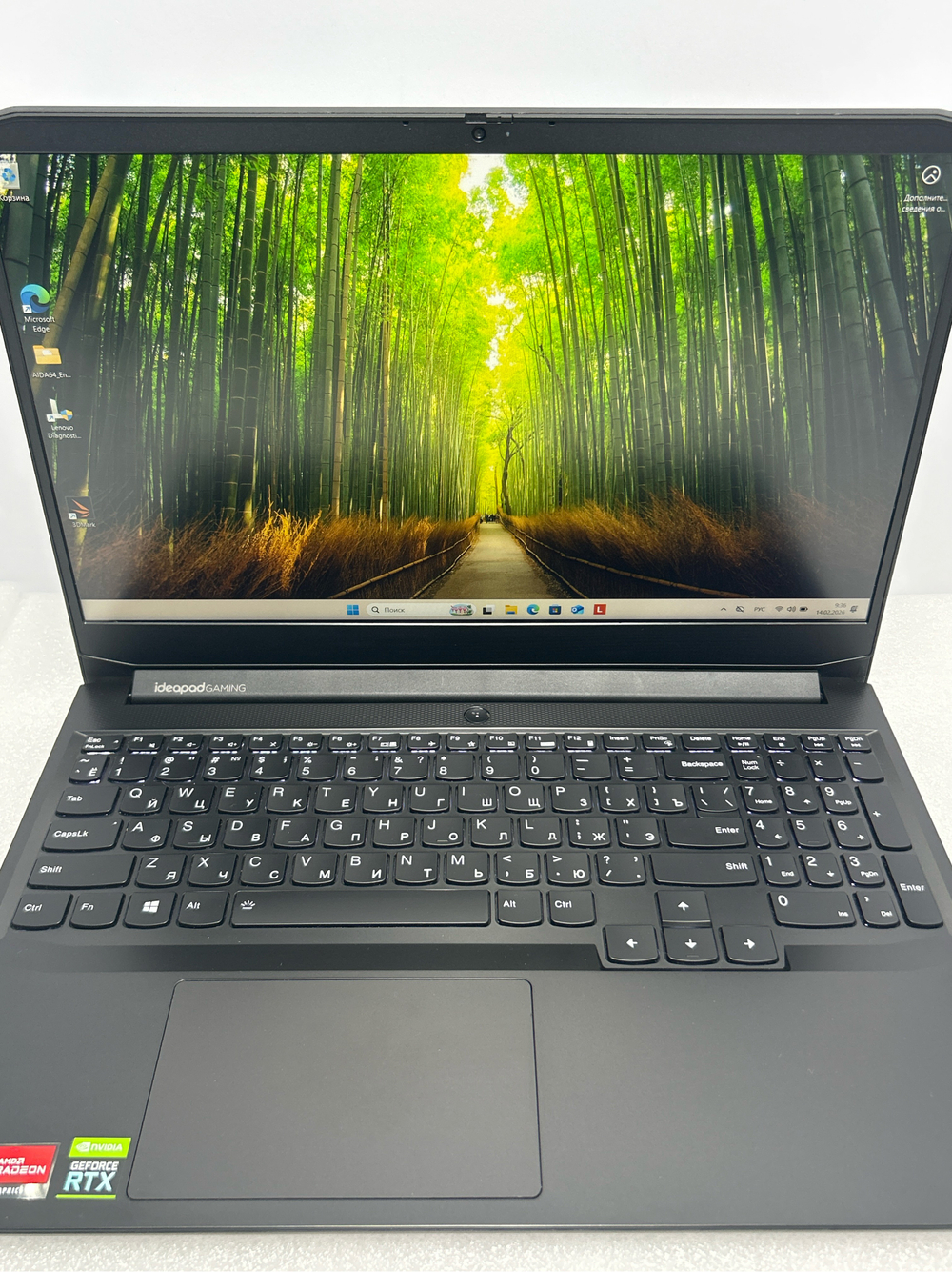 Ноутбук Lenovo IdeaPad Gaming 3 15ACH6 15.6"/AMD Ryzen 7 5800H/RAM 16 GB/SSD 512 GB/Nvidia RTX3050 4GB/1920x1080/IPS 60Hz/DOS/Подсветка кл-ры: LED/Черный. Состояние: B1