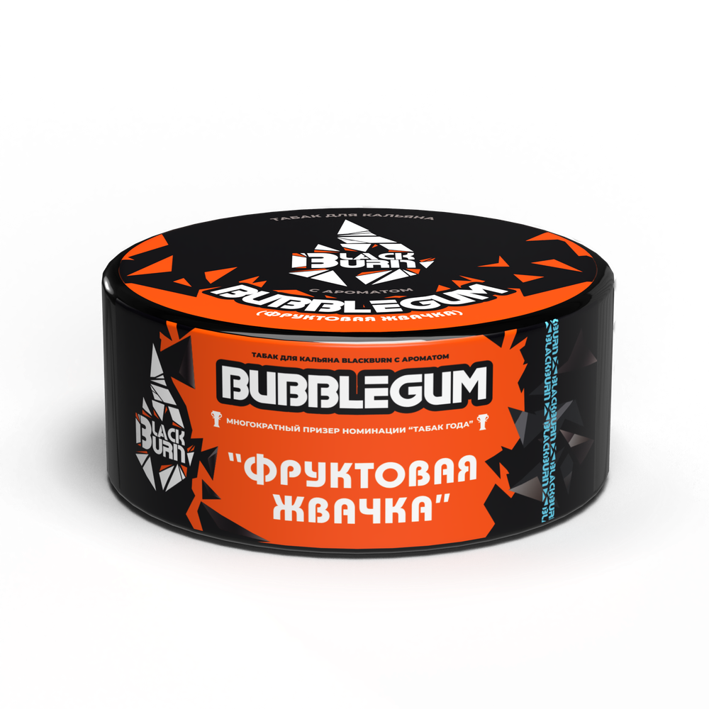 М. Табак для кальяна BlackBurn Bubble Gum (Фруктовая жвачка), 100г.
