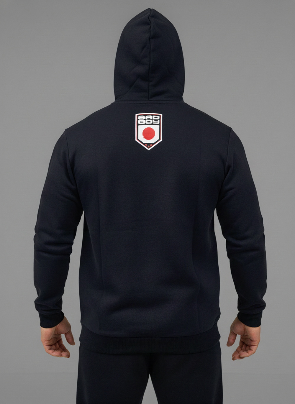 Толстовка Bad Boy World Judo  черная демисезон