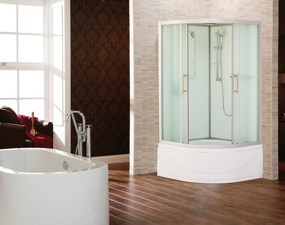 Душевая кабина Esbano ESKB110CRB 110x110x210 хром