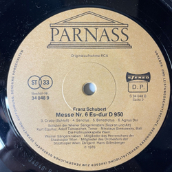 Винтажная виниловая пластинка LP Franz Schubert Ф. Шуберт, Die Grossen Messen (Германия 1978)