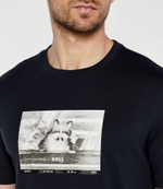 Футболка Te_Wilds BOSS ORANGE - темно-синий(50522894)