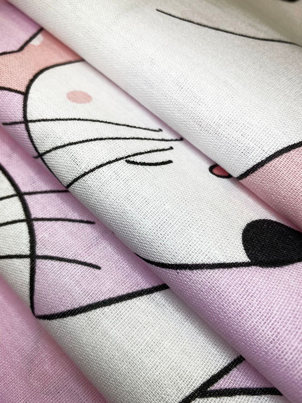 Наволочка комплект 2шт бязь Сказка "Лола" 40x60 см