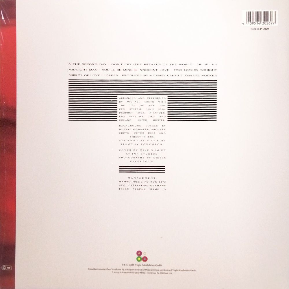 SANDRA. Mirrors (LP) Сандра. Новая запечатанная виниловая пластинка