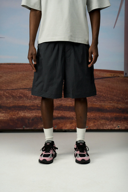 Шорты Nothomme Blue Monte Lightly Wrinkled Shorts "Rock Cliff Gray"