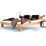 Кровать 200х200, Buona Vita, двуспальная, деревянная, из натурального дуба, Dipriz