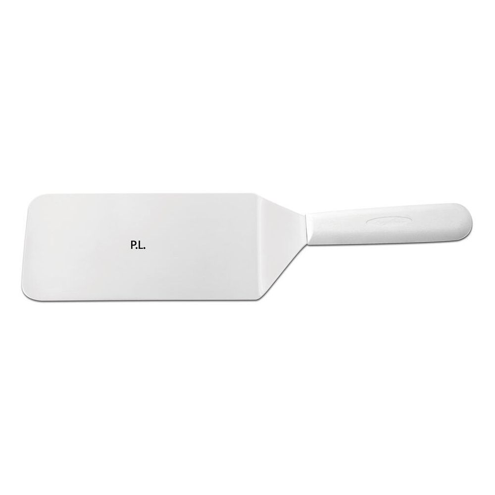 Лопатка 19*9,5 см нерж. 35 см с пласт. ручкой черная Proff Chef Line