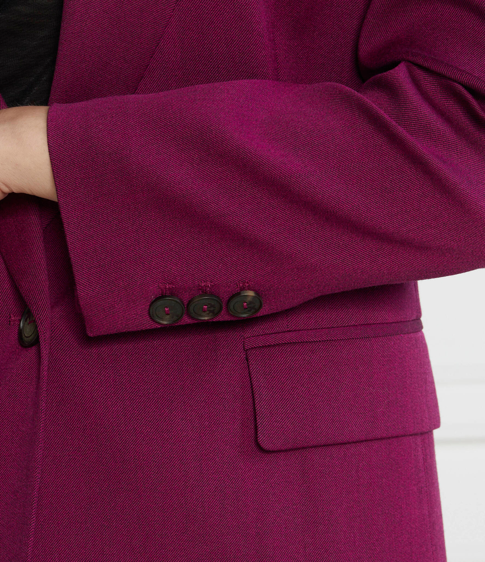 Хлопковый пиджак Pinko - фуксия(102481 A1B3)