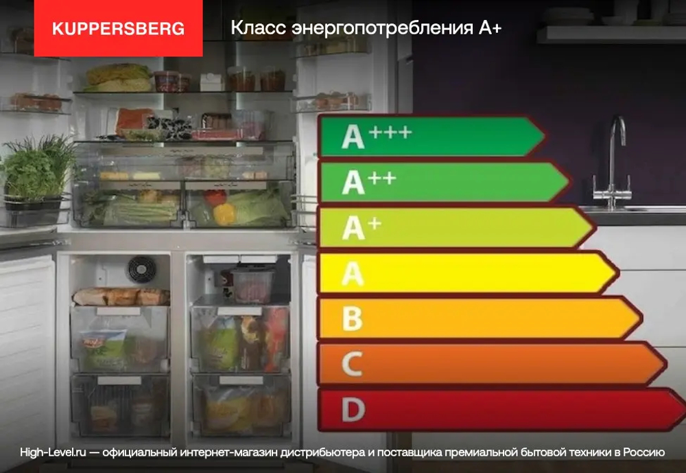 Встраиваемая морозильная камера Kuppersberg VBMF 96