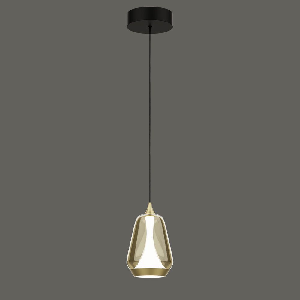 Подвесной светильник MD24001011-1A brass/champagne