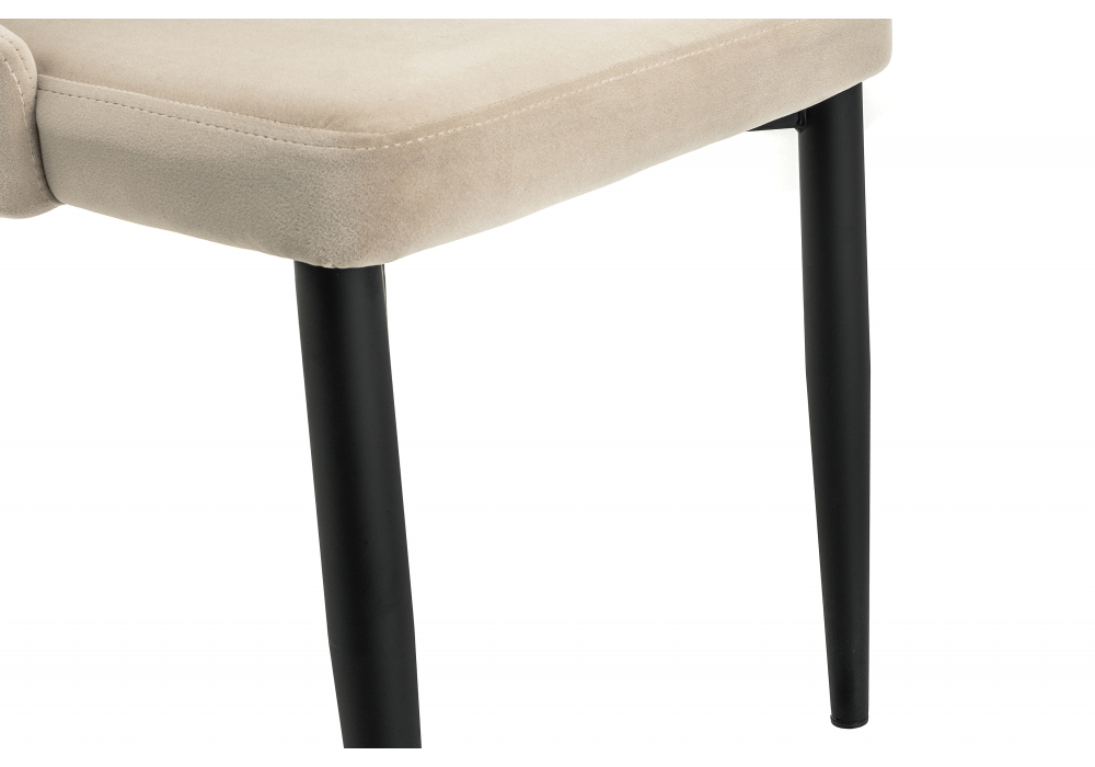 Стул на металлокаркасе Woodville Kora бежевый