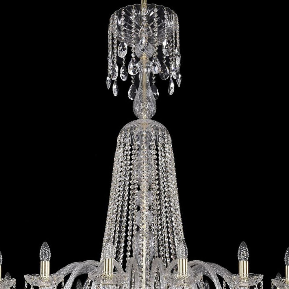 Подвесная люстра Bohemia Ivele Crystal 1402 1402/20/530/XL-164/G