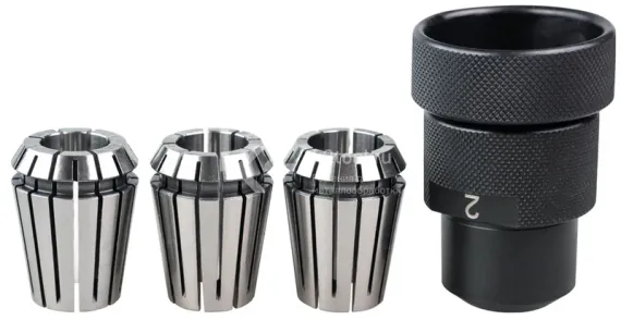 Патрон цанговый GSC к GS-1 с набором цанг ER25 14,15,16 мм