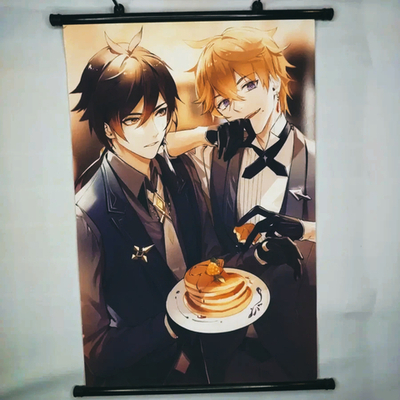 Гобелен Чжун Ли и Тарталья (Чайльд)