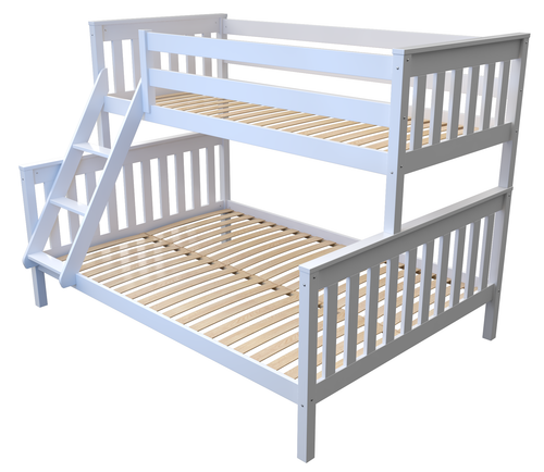 Кровать детская Мишель двухъярусная массив берёзы