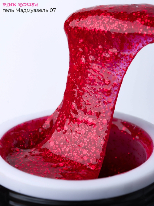 Гель Мадмуазель 07 Pink House 15гр