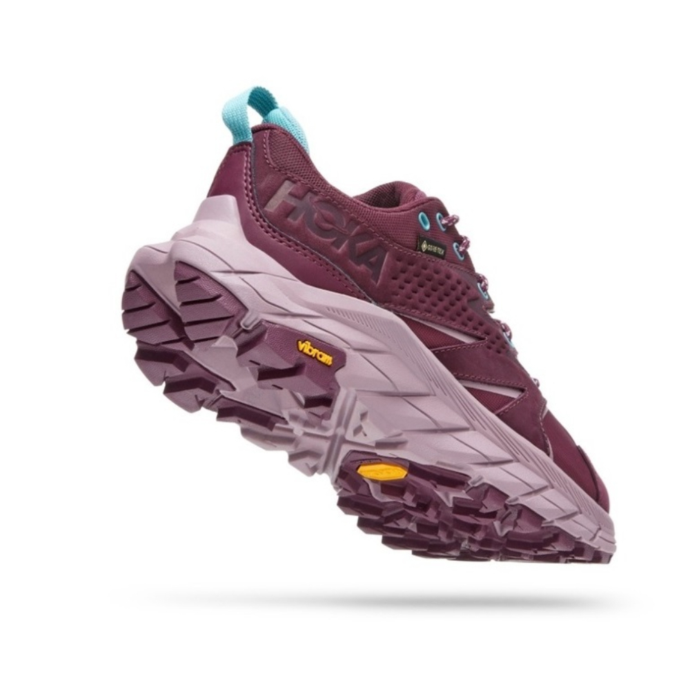 Кроссовки женские HOKA W ANACAPA LOW GTX Grape Wine / Elderberry