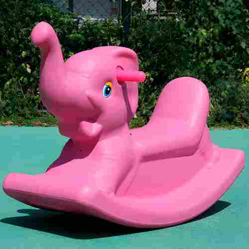 Качалка балансир Для Помещений «Слоник» Розовый