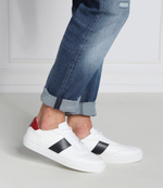 Кожаные кроссовки cupsole stripe Tommy Hilfiger - белый(FM0FM04284)