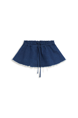 Джинсы с баской SELECT Blue