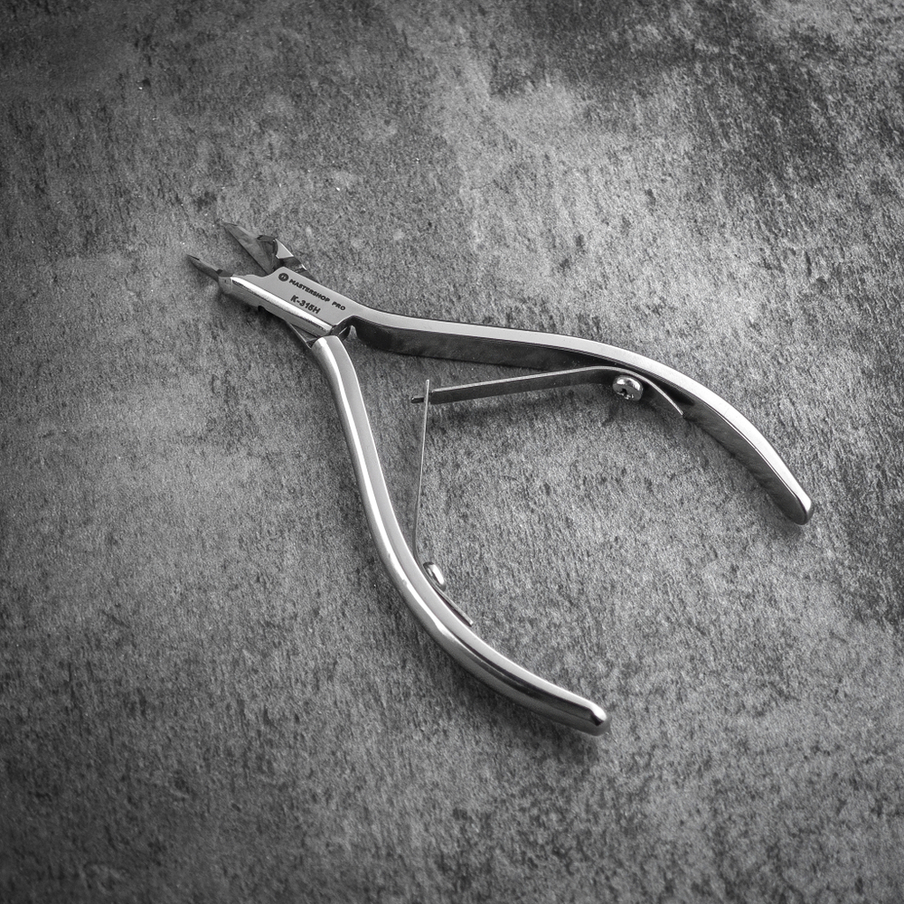 Кусачки для ногтей K-315H (ЗАТ) (вросший угол) Mastershop PRO