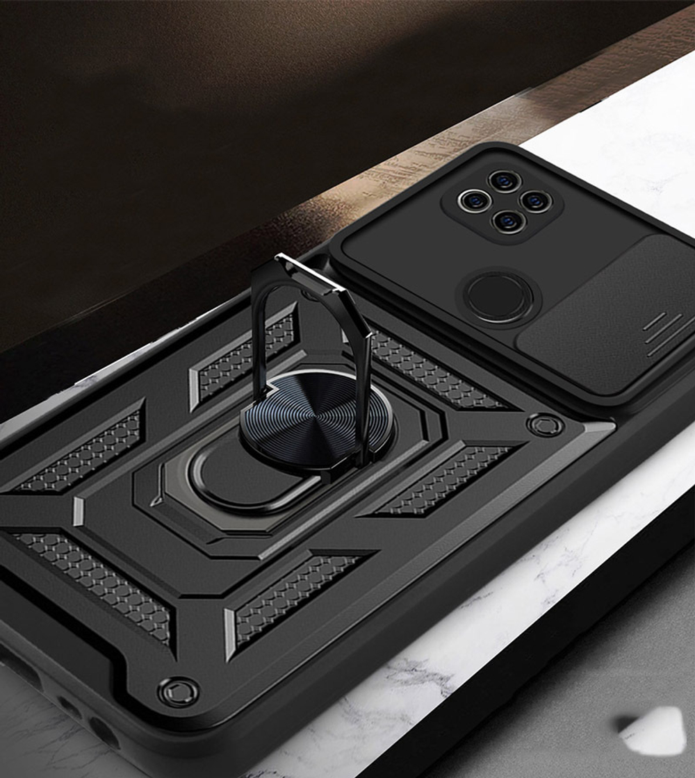 Чехол с кольцом Bumper Case для Xiaomi Redmi 9C