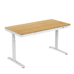 Стол для компьютера с электроприводом, QI-зарядкой и USB-портами FoxGear LIFTISCH FG-ED-55W