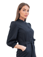 Платье медицинское Dr. Nice Beauty на пуговицах, бежевый, 48