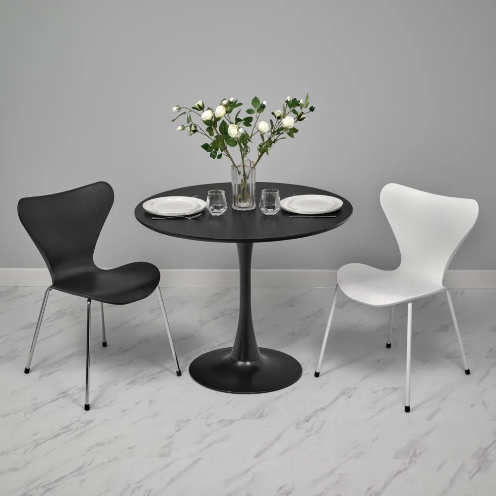 Комплект из 2-х стульев Bradex Home Seven Style белый с белыми ножками