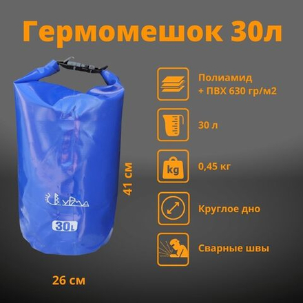 Гермомешок ПВХ Urma 20-120 литров