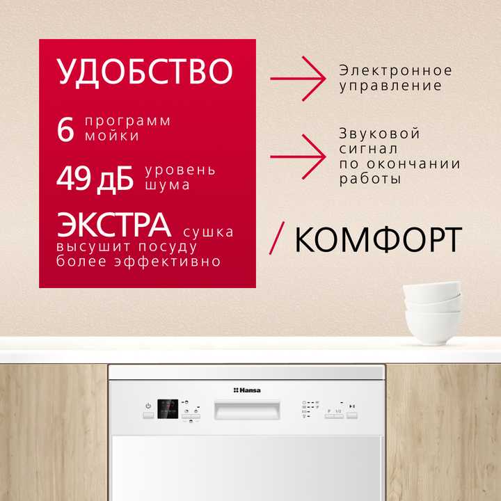 Посудомоечная машина Hansa ZWM656WEH