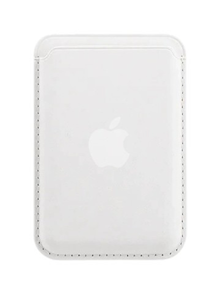 Картхолдер iPhone Leather Wallet MagSafe с лого